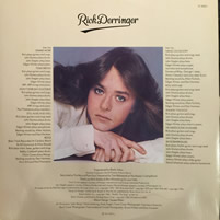 Rick Derringer - Spring Fever - Back Cover